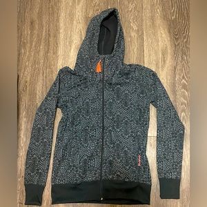 Billabong zip up hoodie sweater